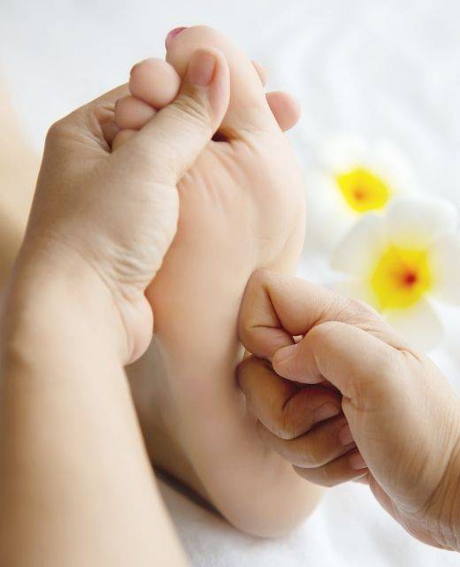 Réflexologie plantaire